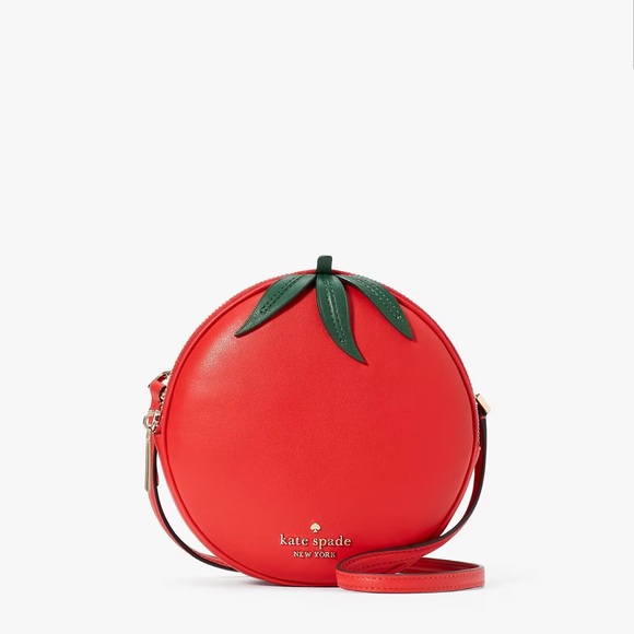 kate spade Handbags - ♠️Kate Spade 3D Tomato Dual Compartment Crossbody Bag, Red NWT